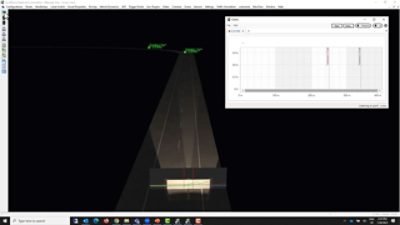 LucidDrive recently introduced a sensor capability that makes it possible to assess the illumination quantitatively now also during or after a driving simulation. Here, various sensors are recording the illumination of the respective sensors over time. This is done to assess glare for the FMVSS 108 ADB test. | °ϲʿ