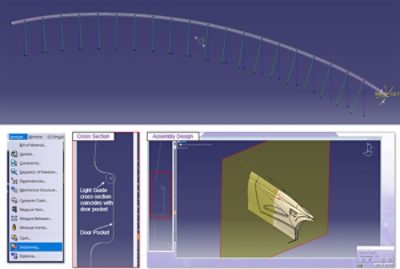 Figure 4: Evaluation of Light Guide in Door Pocket | ֱ