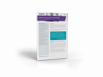 Illumination Optimization Data Sheet