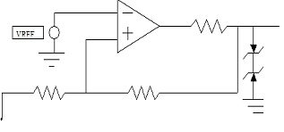 implementation of the comparator using back-to-back zener diodes | ϲֱ