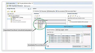 Import of Simulink subsystem in Virtualizer Studio