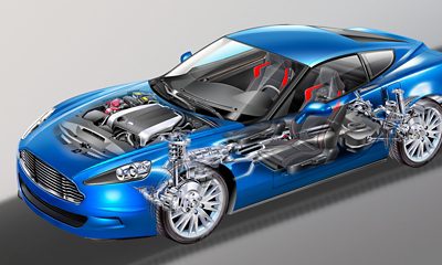 car, automotive, cutout, engine