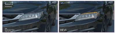 Acura ILX car visualization example in LucidShape CAA V5 Based | 