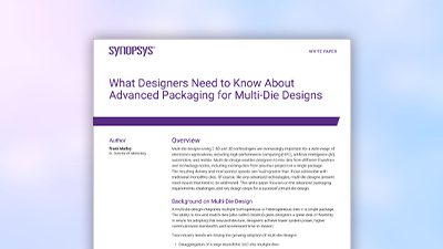 Ansys-Synopsys Technology Update:  The Latest Advances in Multi-Die Design