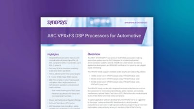 Synopsys ARC VPX Functional Safety