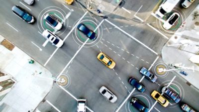 Connected Cars at an Intersection