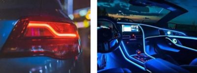 In the automotive field, light guide can be found inside and outside of the vehicle | Synopsys