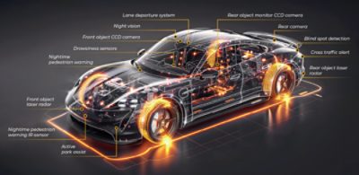 autonomous vehicle sensors and camera placement