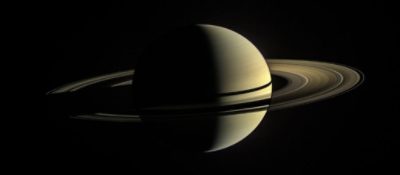 Cassini’s view from orbit around Saturn in 2010