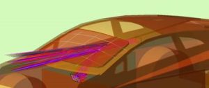 Compact aspheric HUD design in Synopsys CODE V software