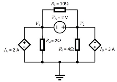 circuit with voltage source