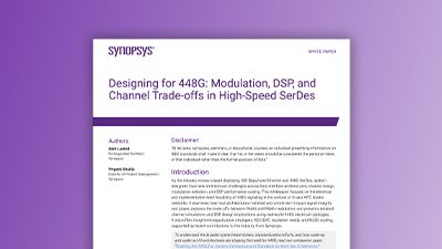 Designing for 448G