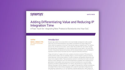 Adding Differentiating Value and Reducing IP Integration Time for Your ...