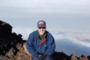 CODE V Product Manager, Dave Hasenauer. Photo taken at Mt. Fuji in Japan, July 2011