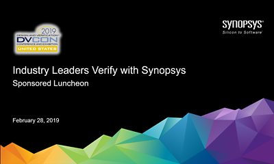 On February 28, 2019 Synopsys hosted a verification panel at DVCon. Ramesh Dewangan (Synopsys) delivered an update on the next wave of verification innovation in Synopsys’ Verification Continuum Platform, highlighting new solutions for ZeBu Server 4, HAPS-80 Desktop Prototyping, and VC Formal Regression Mode Accelerator App. 