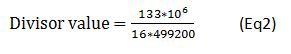 Formulta for Advanced Peripherals Interconnect Calculation
