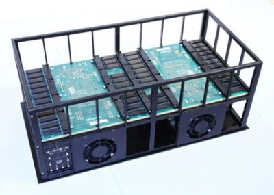 FPGA Prototyping System with Multiple Boards and Fans