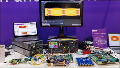 Linear drive demo showcased during ECOC 2023