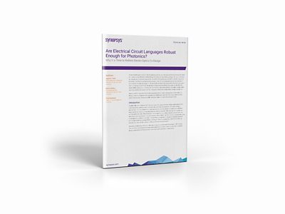Choosing the Right Photonic Design Software