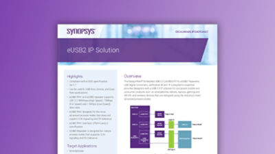eUSB2 IP Solution – Datasheet | Synopsys