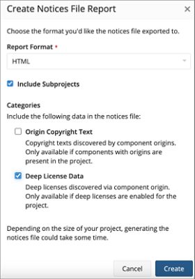 file notices report