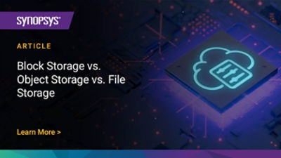 Block Storage vs. Object Storage vs. File Storage