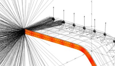 Ray History Sensor Example C Edge light design ray restoration from a surface sensor.  | 