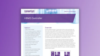 HBM3 Controller – Datasheet | Synopsys