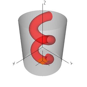 Schematic diagram of a helical fiber | ϲֱ