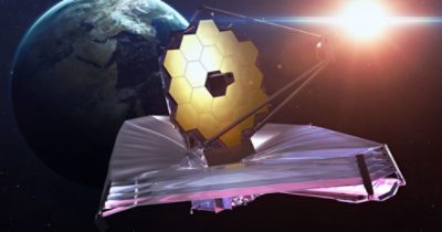 James Webb Space Telescope. This image elements furnished by NASA