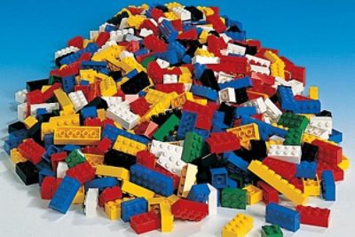 Pile of LEGO bricks
