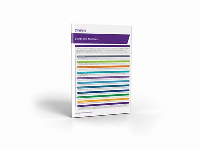 LightTools Modules Datasheet | Synopsys