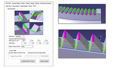 Light Guide Design Module Improvements