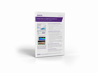 LightTools 9.1 New Features Datasheet | Synopsys