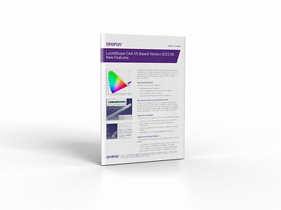 LucidShape CAA V5 Based New Features Datasheet | 