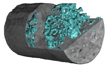 Simpleware provides software solutions for digital rock physics and rock typing. Use Simpleware software’s comprehensive 3D image processing software interface to easily visualize, segment and quantify scan data (CT, micro-CT, FIB-SEM...). Carry out porous media analysis and virtual special core analysis using powerful meshing software tools to export multi-domain models to FE and CFD solvers. Options are also available to calculate effective material properties from scanned samples.