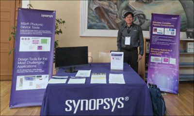 Chenglin Xu at the Synopsys booth at the META Conference