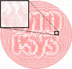 Optimized metalens layout from MetaOptic Designer | °ϲʿ