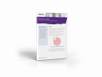 MetaOptic Designer Datasheet