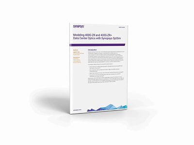 Modeling 400G-ZR and 400G-ZR+Data Center Optics with Synopsys OptSim