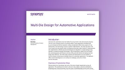 Multi-Die for Automotive White Paper | Synopsys