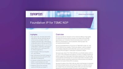 Synopsys Foundation IP for TSMC N3P