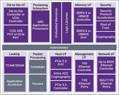 用于云计算网络的 DesignWare IP（网络交换机）