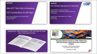 Pioneering 448G Serdes Innovation