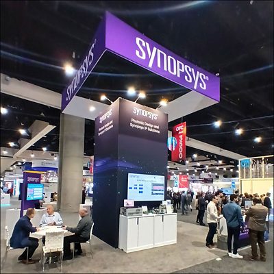 Synopsys booth at OFC 2024
