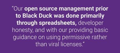 JDA Software Team Discussing Open Source Management with Black Duck Software