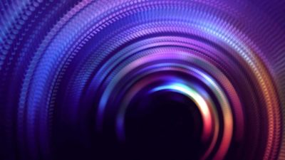 Neon Colorful Tunnel Door Abstract Speed Blurred Motion Rotor Long Exposure Swirl Spiral Circle Wave Pattern Distorted Macro Photography