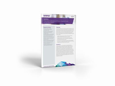 Synopsys OptSim Product Features