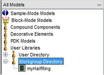 Custom PDK available in the OptSim Circuit GUI for use in schematic like any other Circuit model | Synopsys
