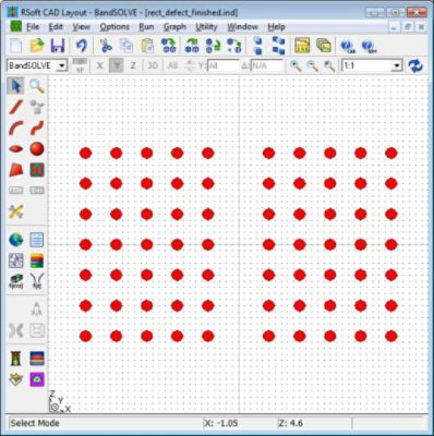 PBG Waveguide Modes: Creating the Structure | ϲֱ